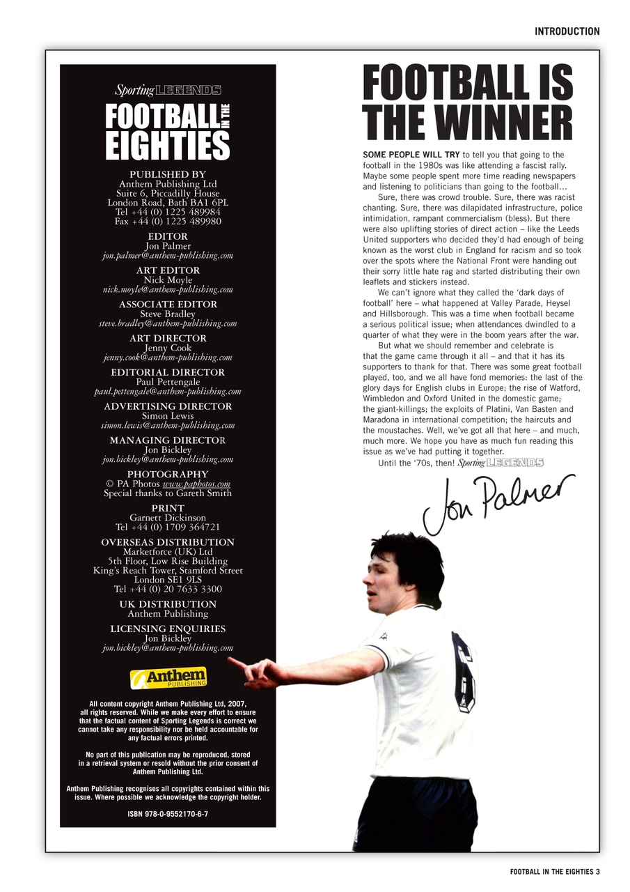 Football in the 80s Preview Pages