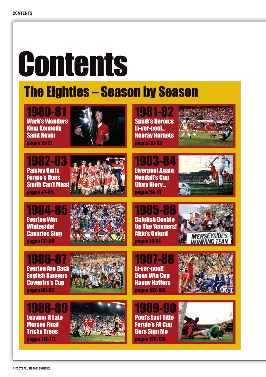 Football in the 80s Preview Pages