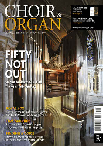 Choir & Organ issue July-Aug 2011