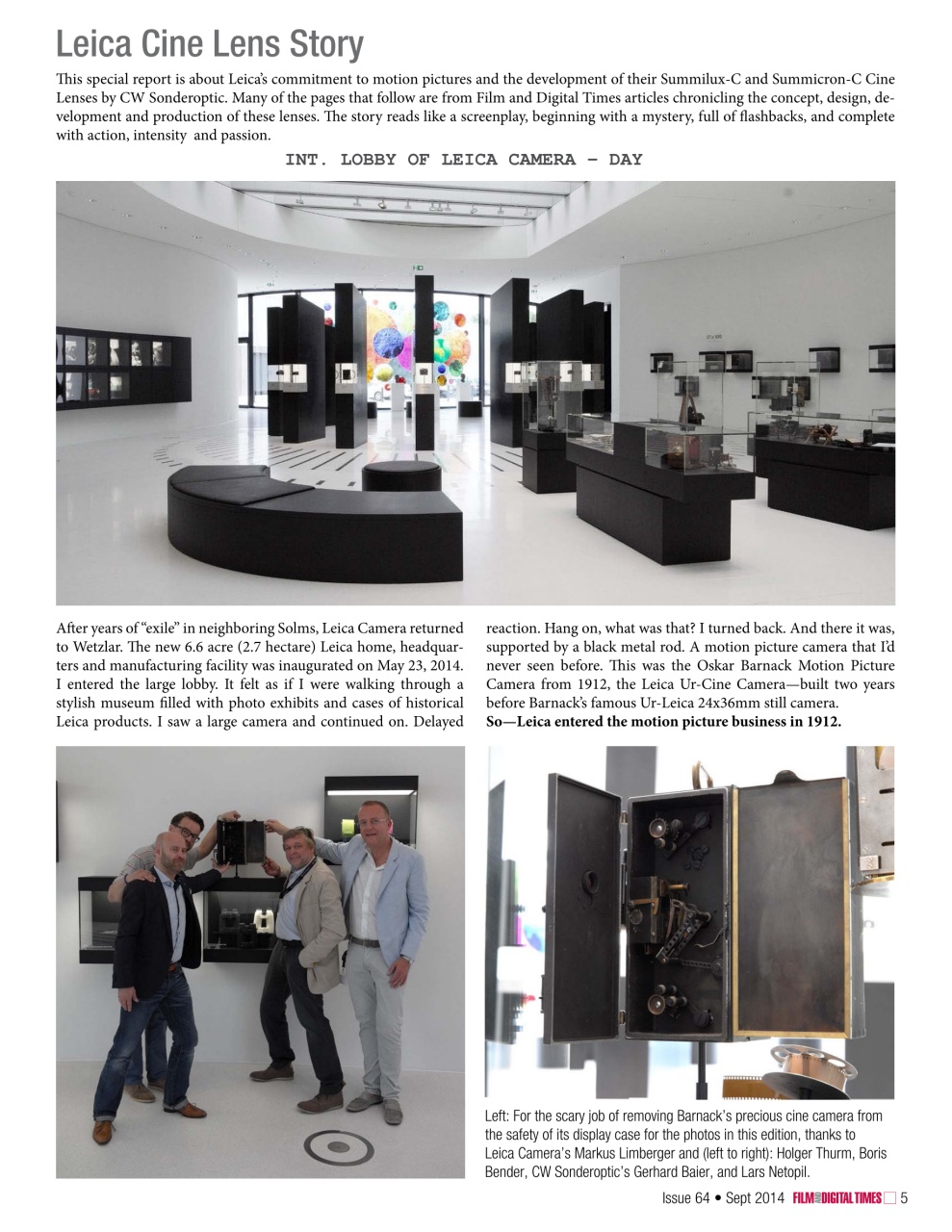 Film and Digital Times Preview Pages