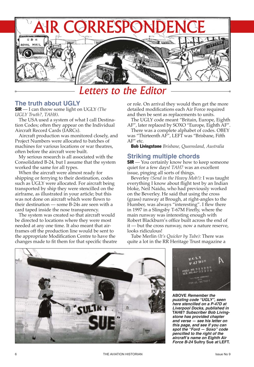The Aviation Historian Magazine Preview Pages