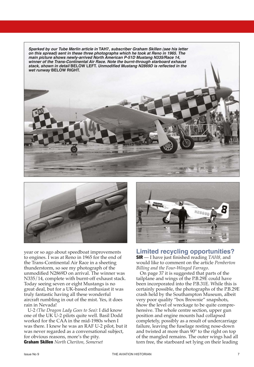 The Aviation Historian Magazine Preview Pages