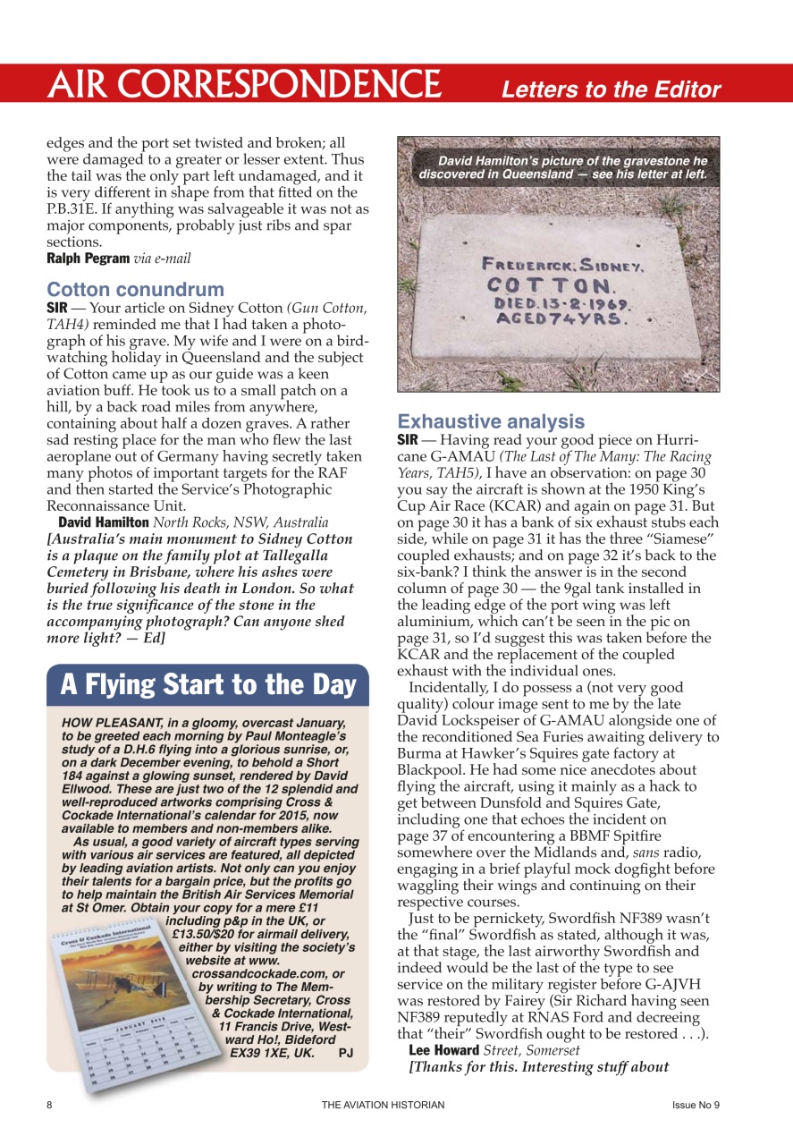 The Aviation Historian Magazine Preview Pages