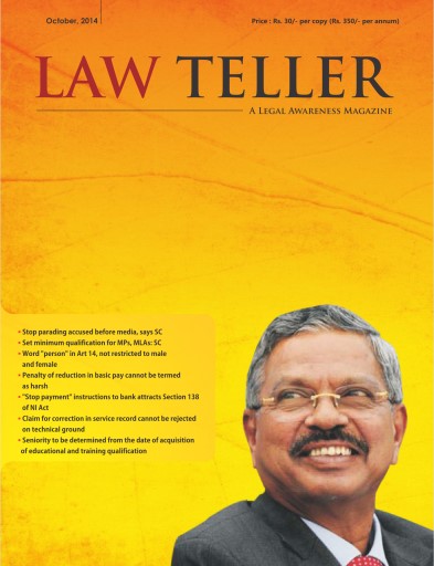Lawteller – A Legal Awareness Magazine issue 