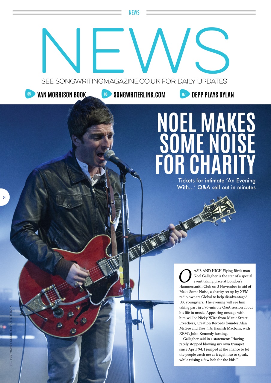 Songwriting Magazine Preview Pages