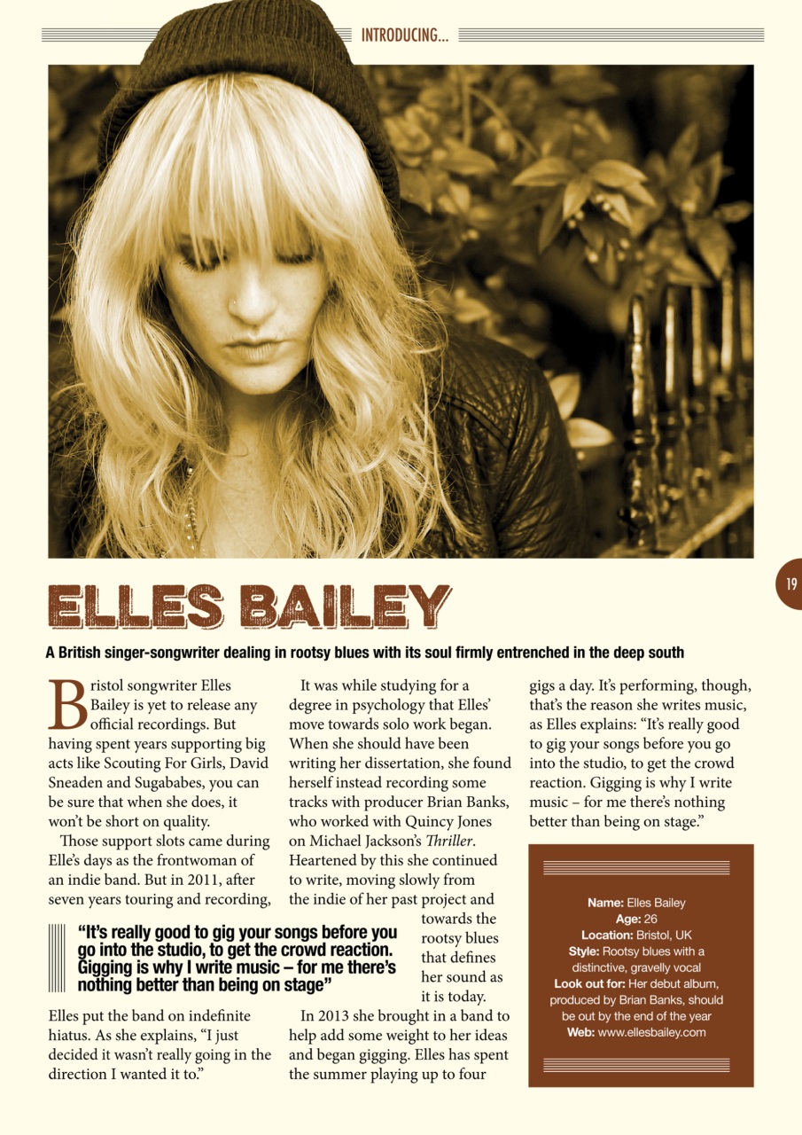 Songwriting Magazine Preview Pages