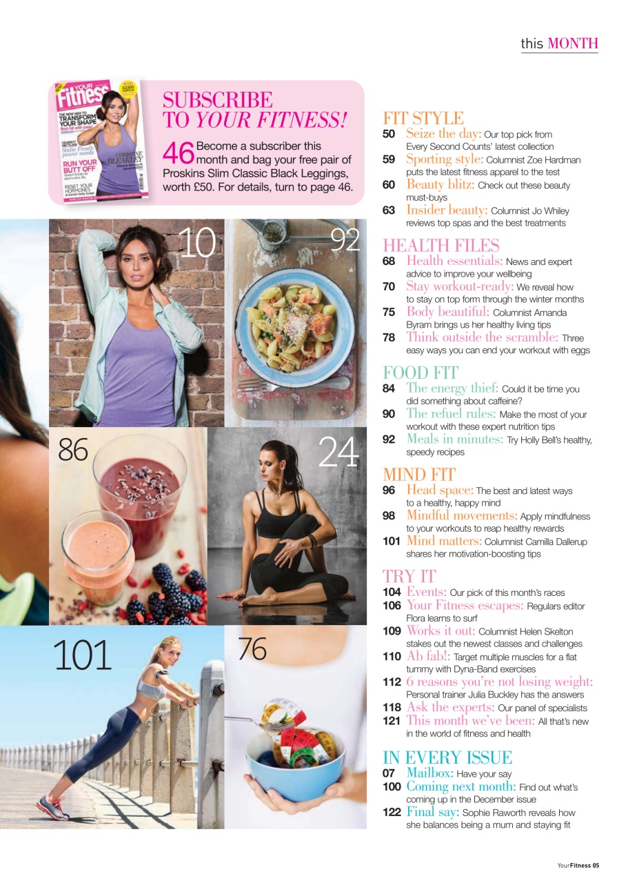 Health & Wellbeing Preview Pages