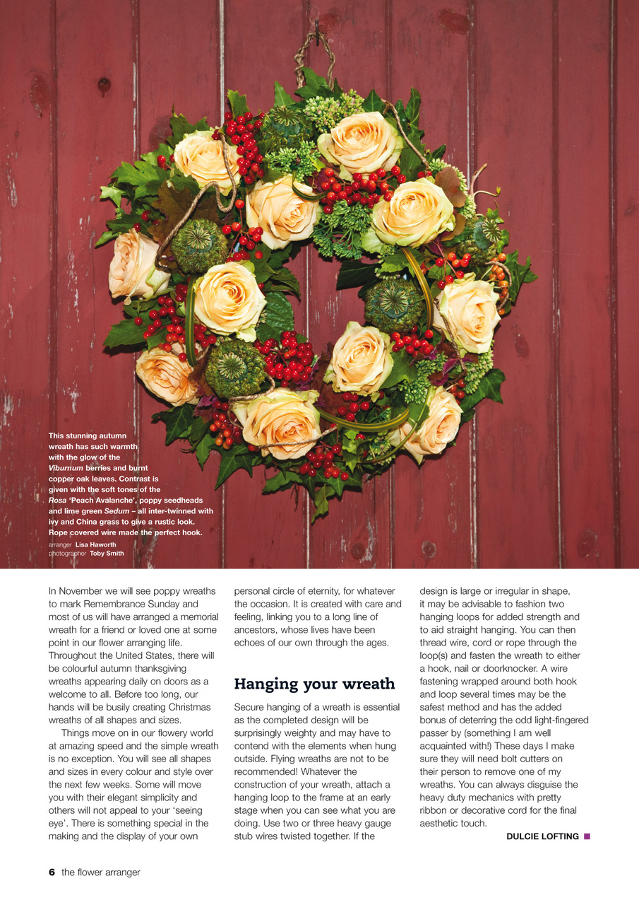 The Flower Arranger Preview Pages