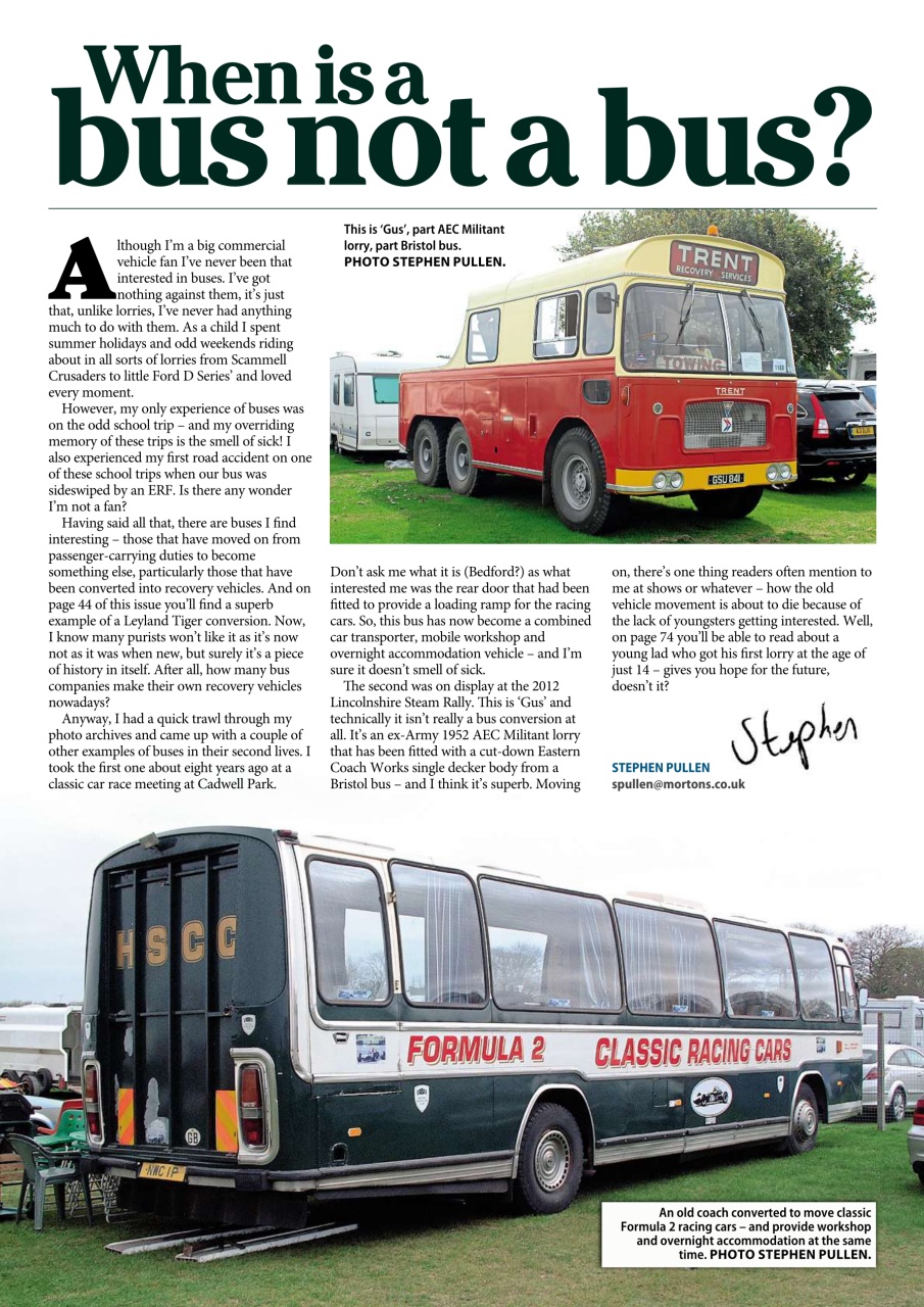 Heritage Commercials Magazine Preview Pages