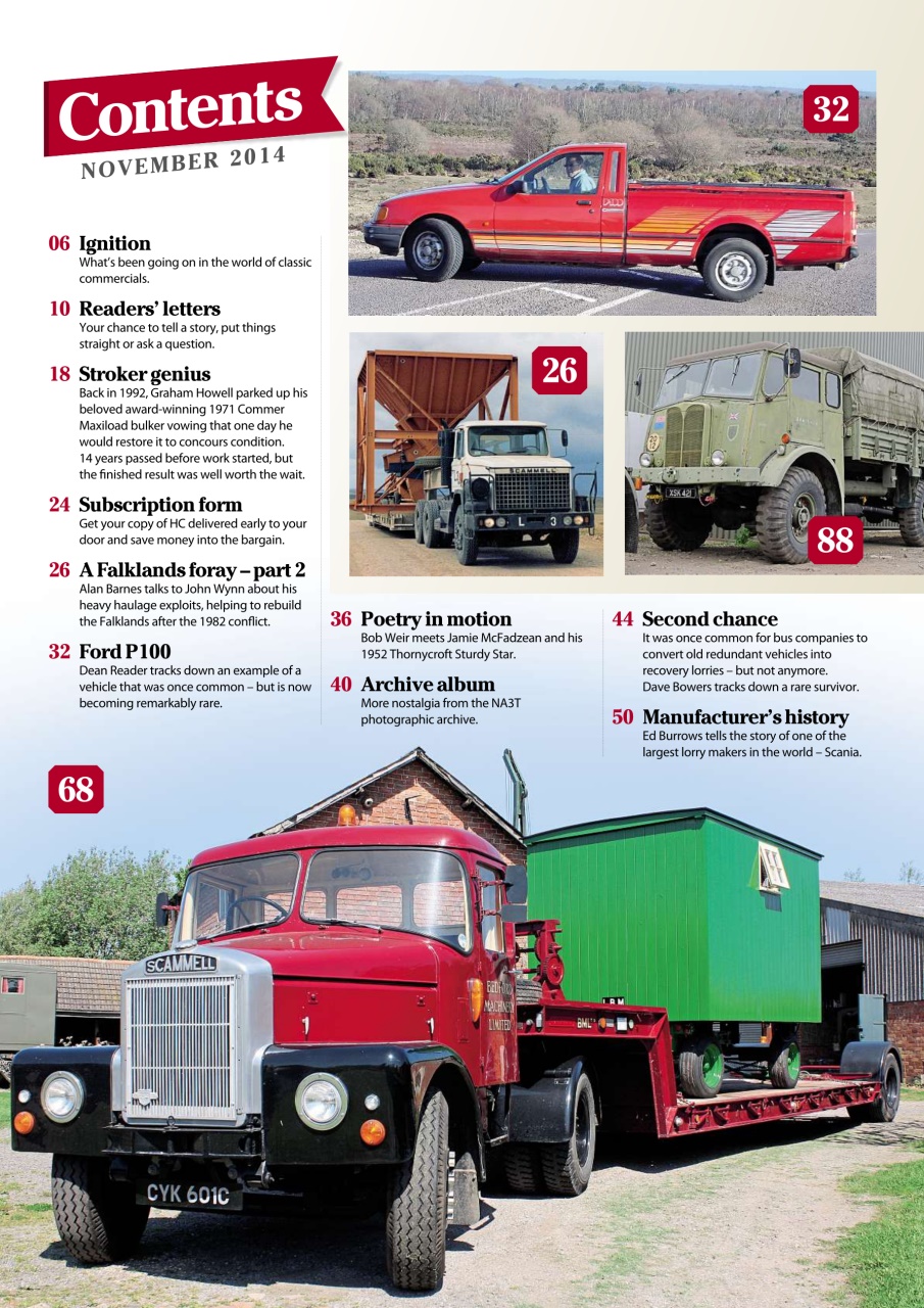Heritage Commercials Magazine Preview Pages