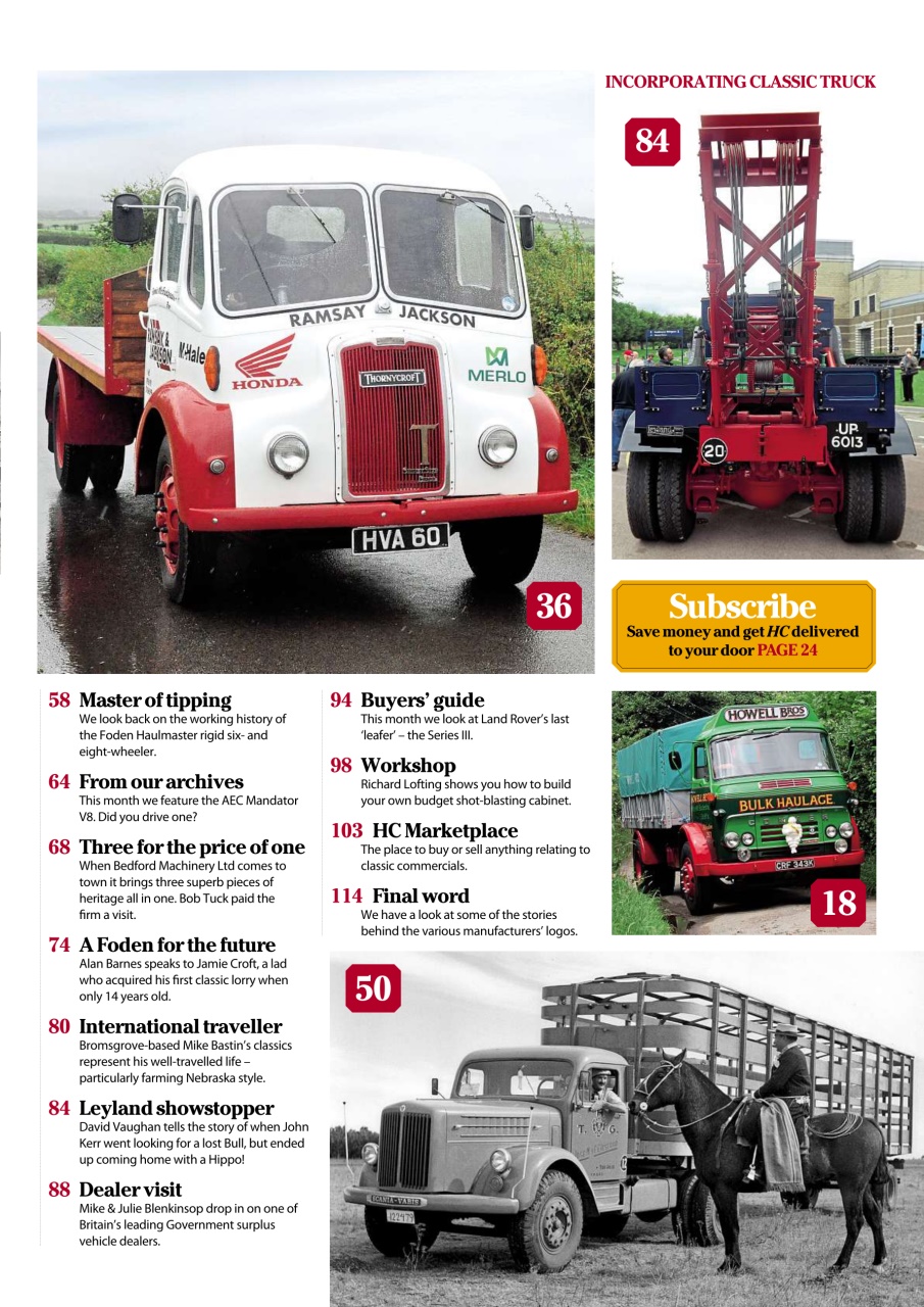 Heritage Commercials Magazine Preview Pages