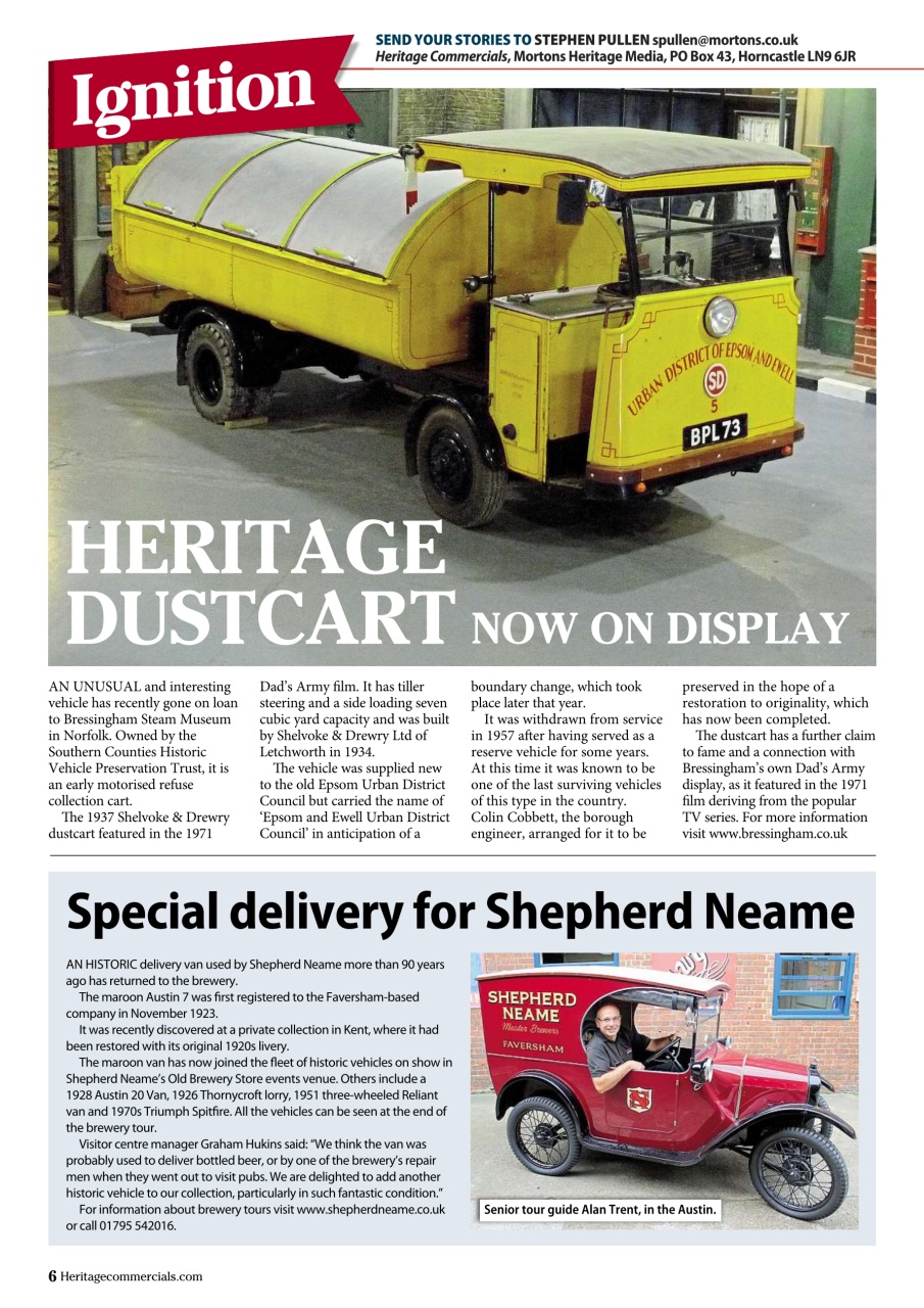 Heritage Commercials Magazine Preview Pages