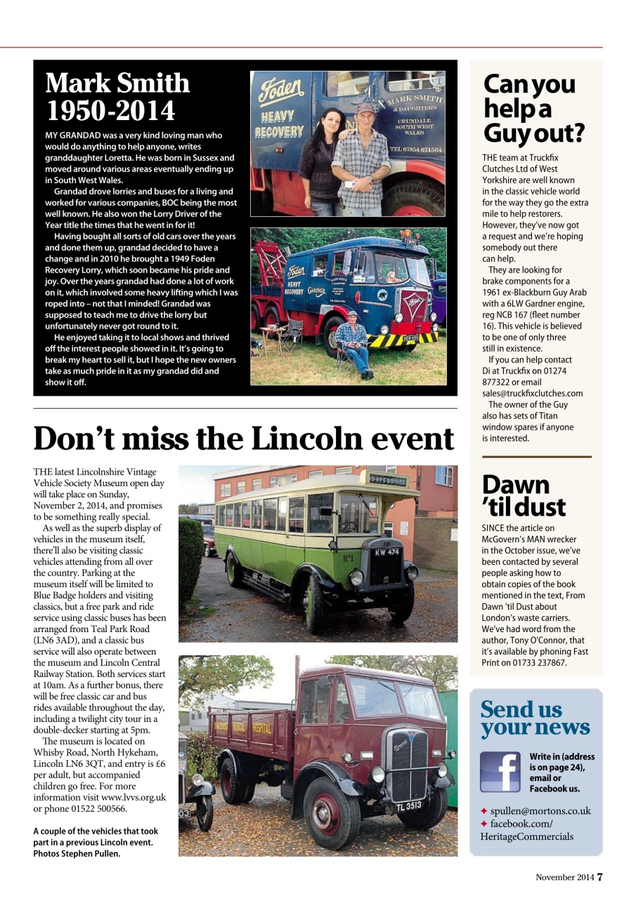 Heritage Commercials Magazine Preview Pages