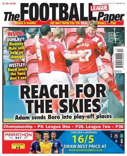 The Football League Paper issue 