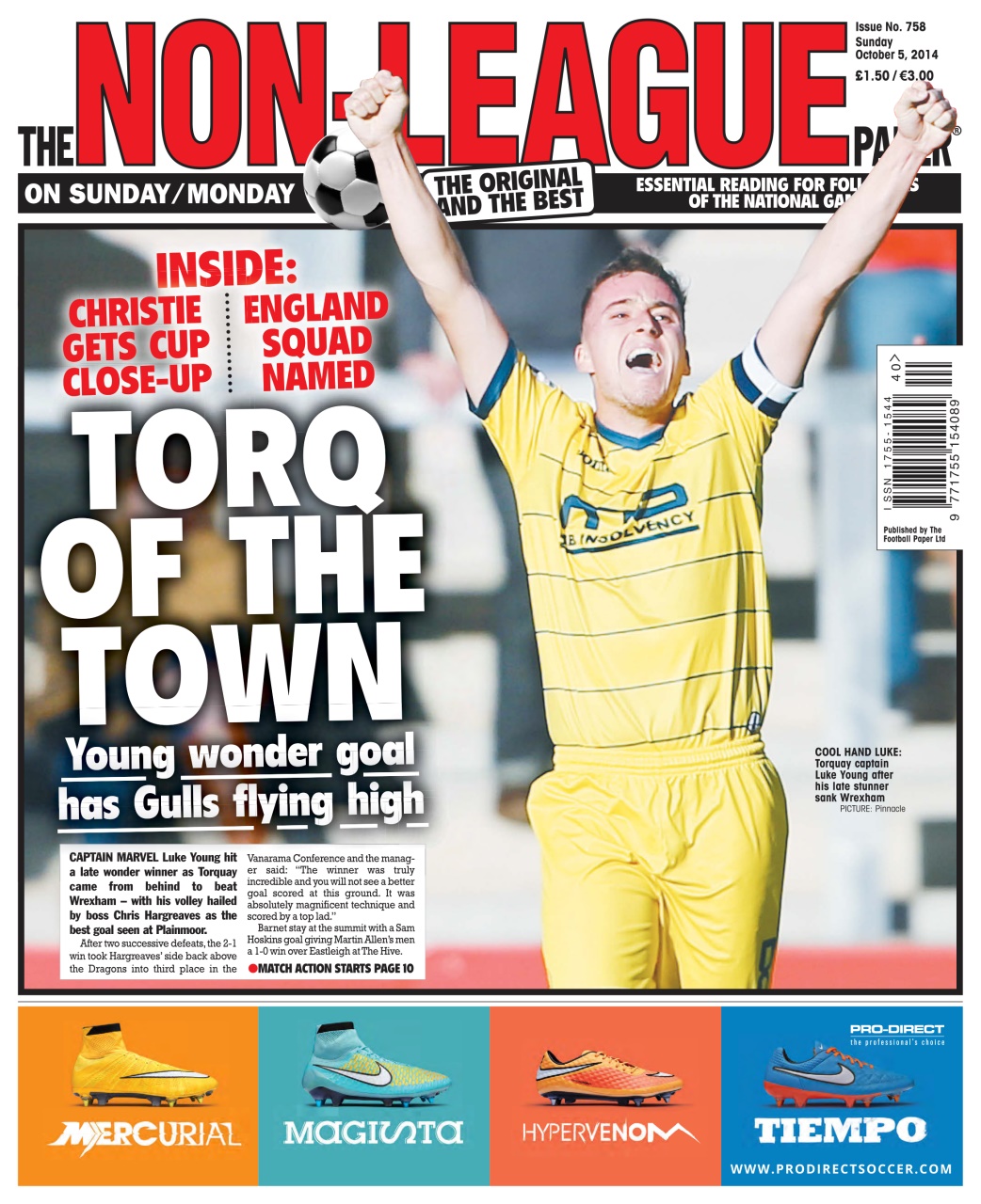The Non-League Football Paper Preview Pages