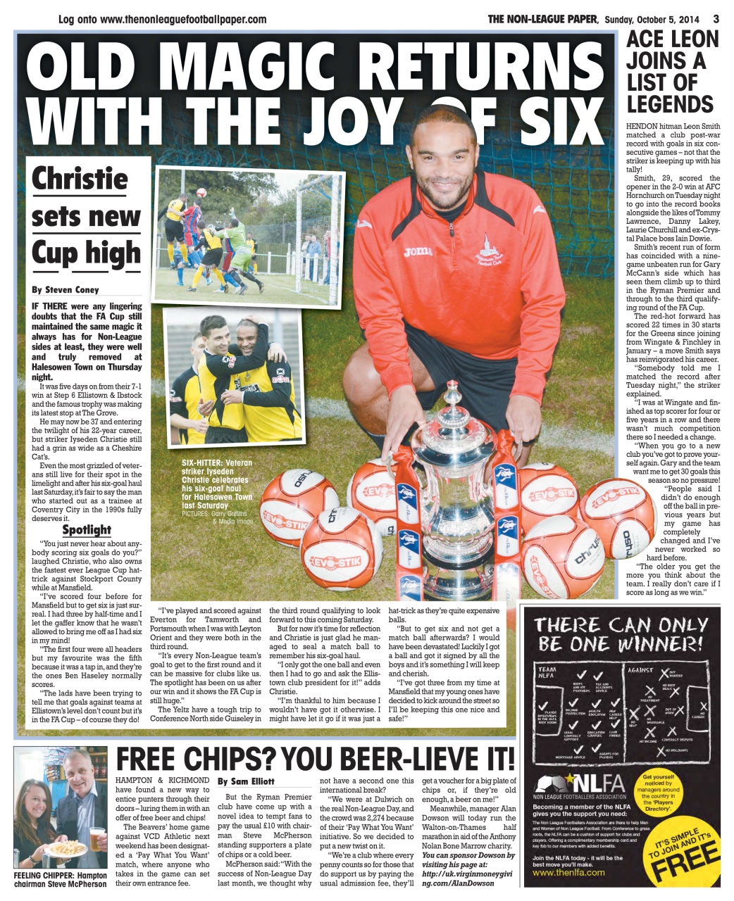 The Non-League Football Paper Preview Pages