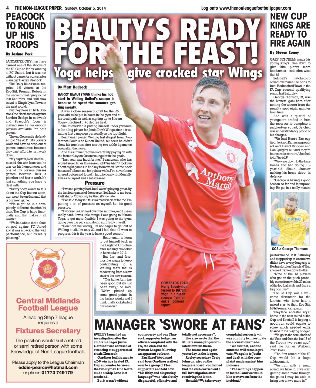 The Non-League Football Paper Preview Pages