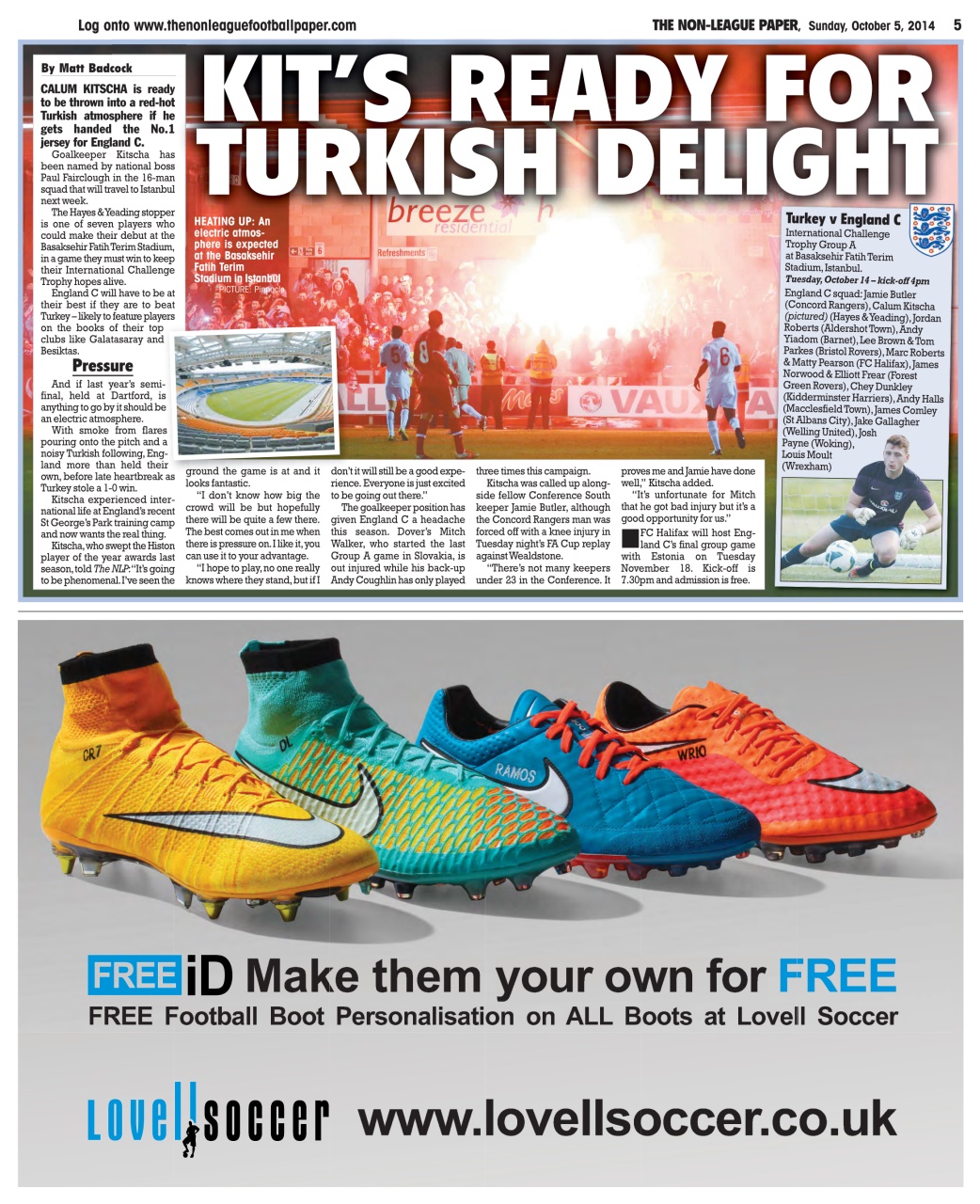 The Non-League Football Paper Preview Pages