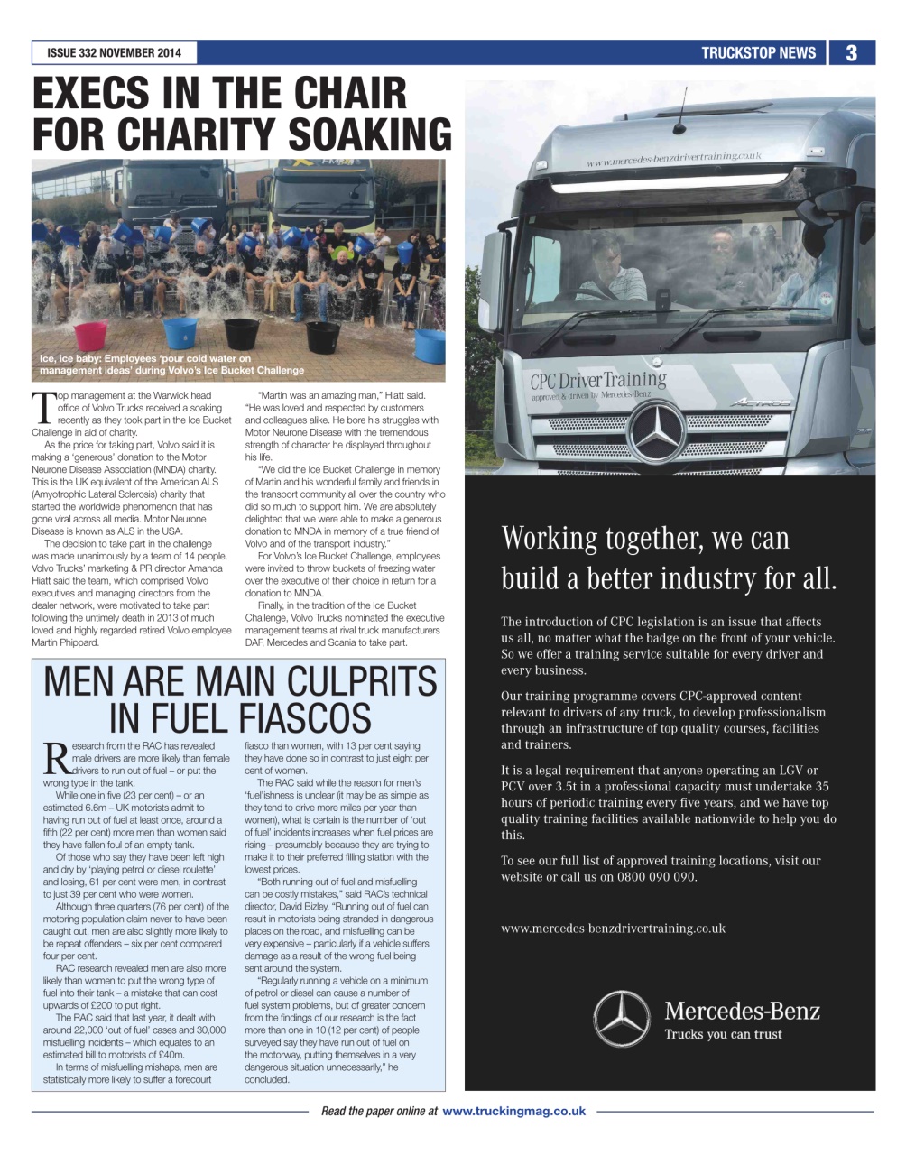Truckstop News Preview Pages