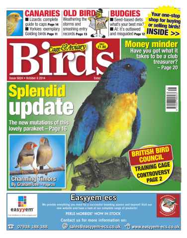 Cage & Aviary Birds issue No.5824 Splendid Update