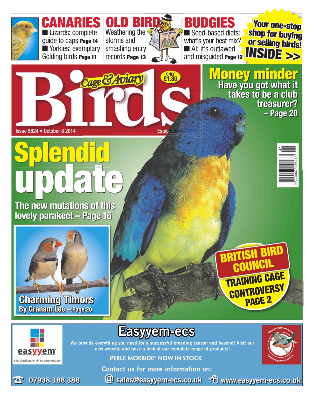 Cage & Aviary Birds Preview Pages