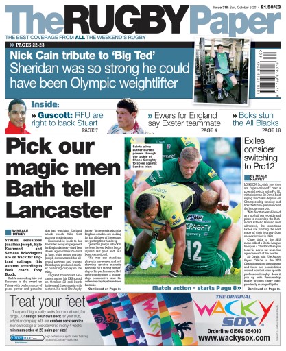 The Rugby Paper issue 