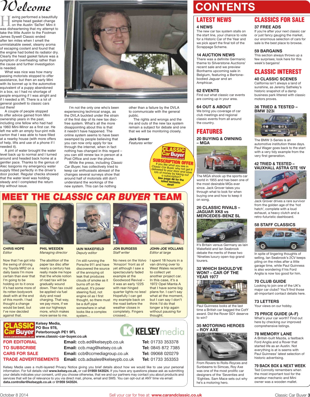 Classic Car Buyer Preview Pages