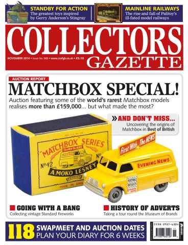 Collectors Gazette issue November Issue