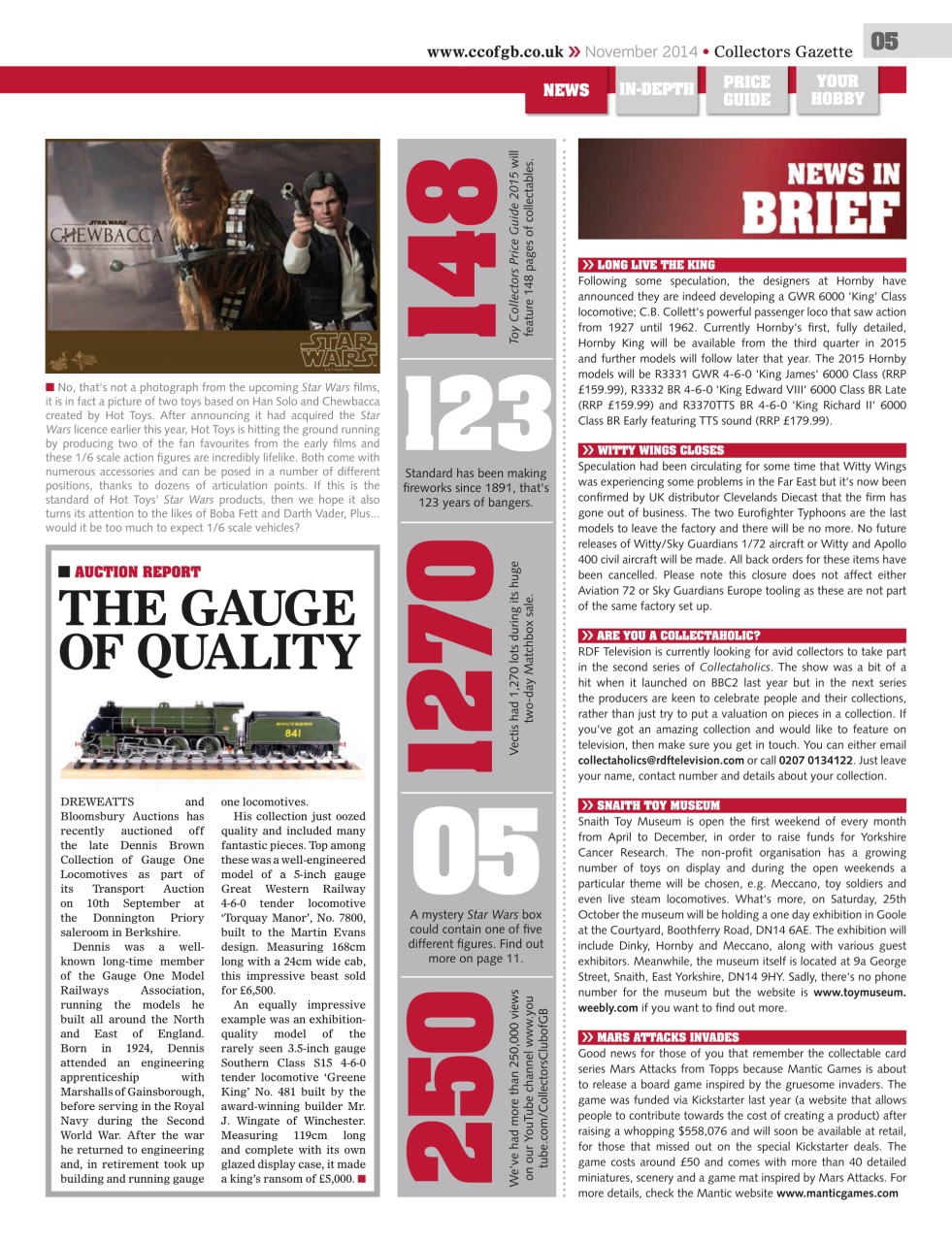 Collectors Gazette Preview Pages