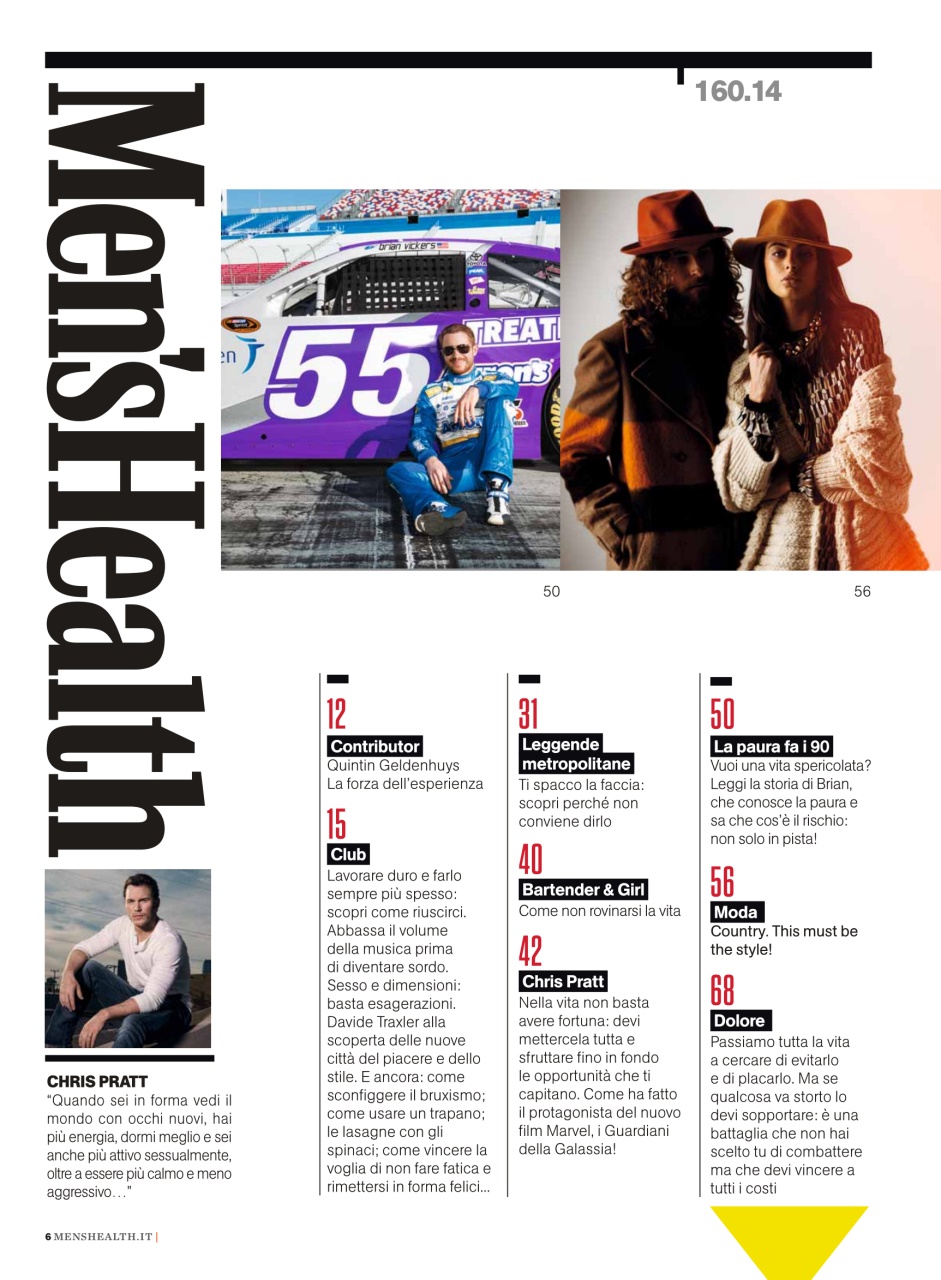 Men's Health Italia Preview Pages