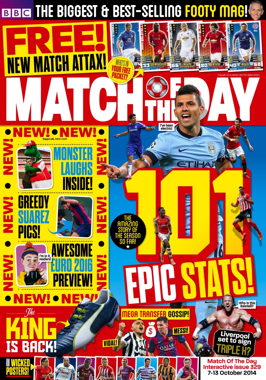 Match of the Day Preview Pages