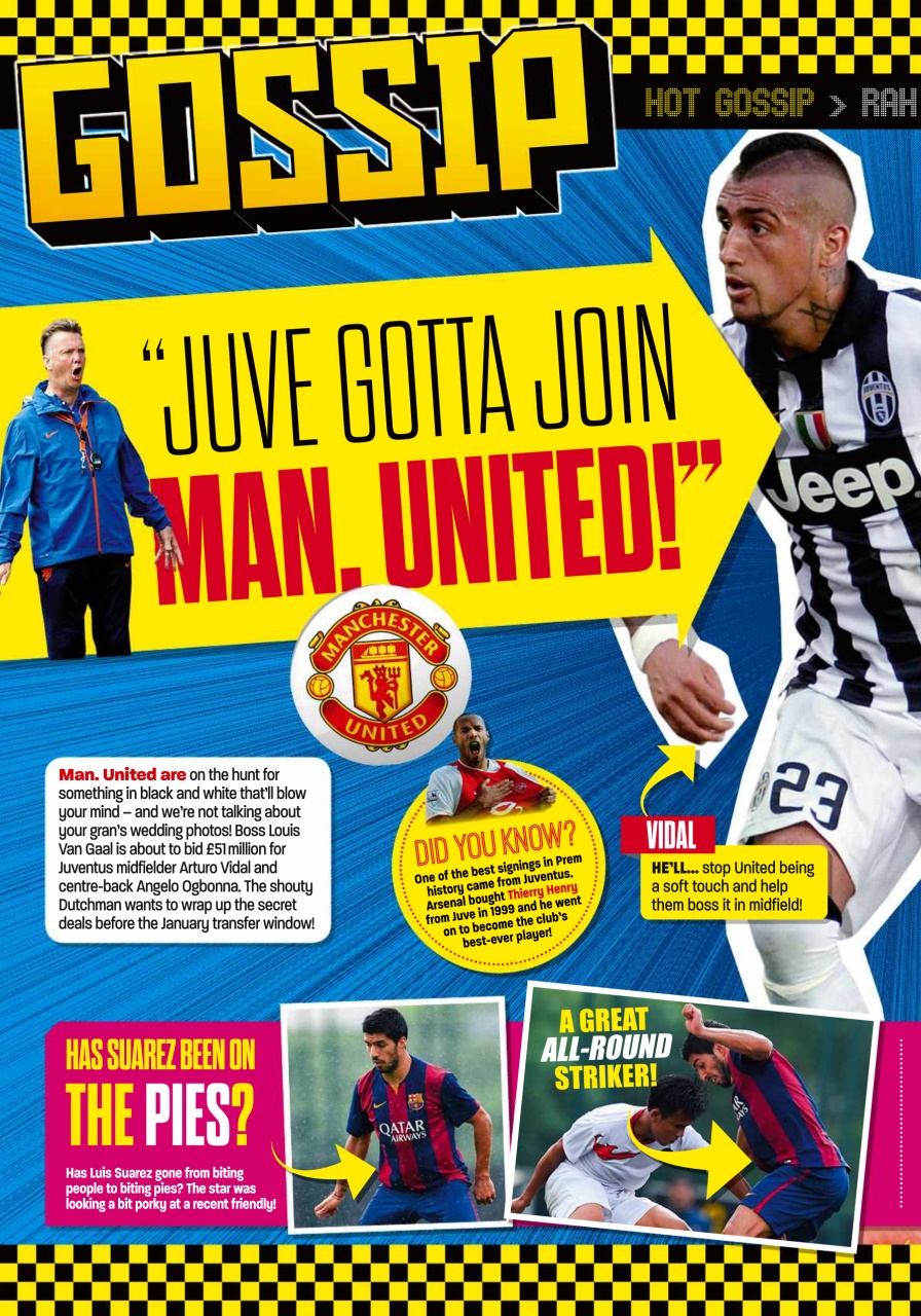 Match of the Day Preview Pages