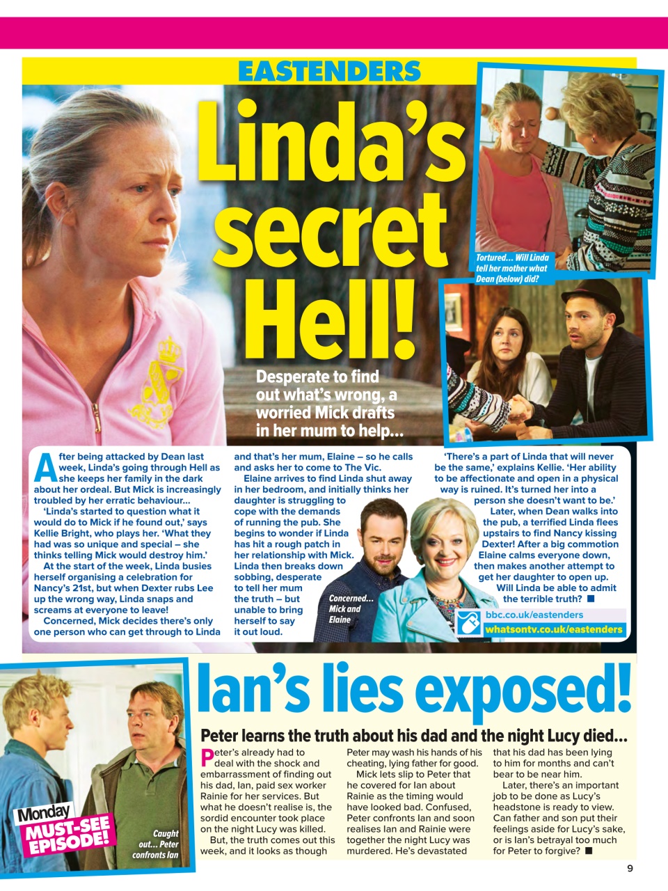 What's on TV Preview Pages