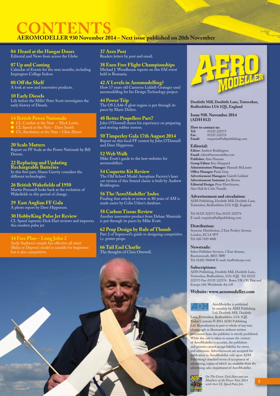 AeroModeller Preview Pages