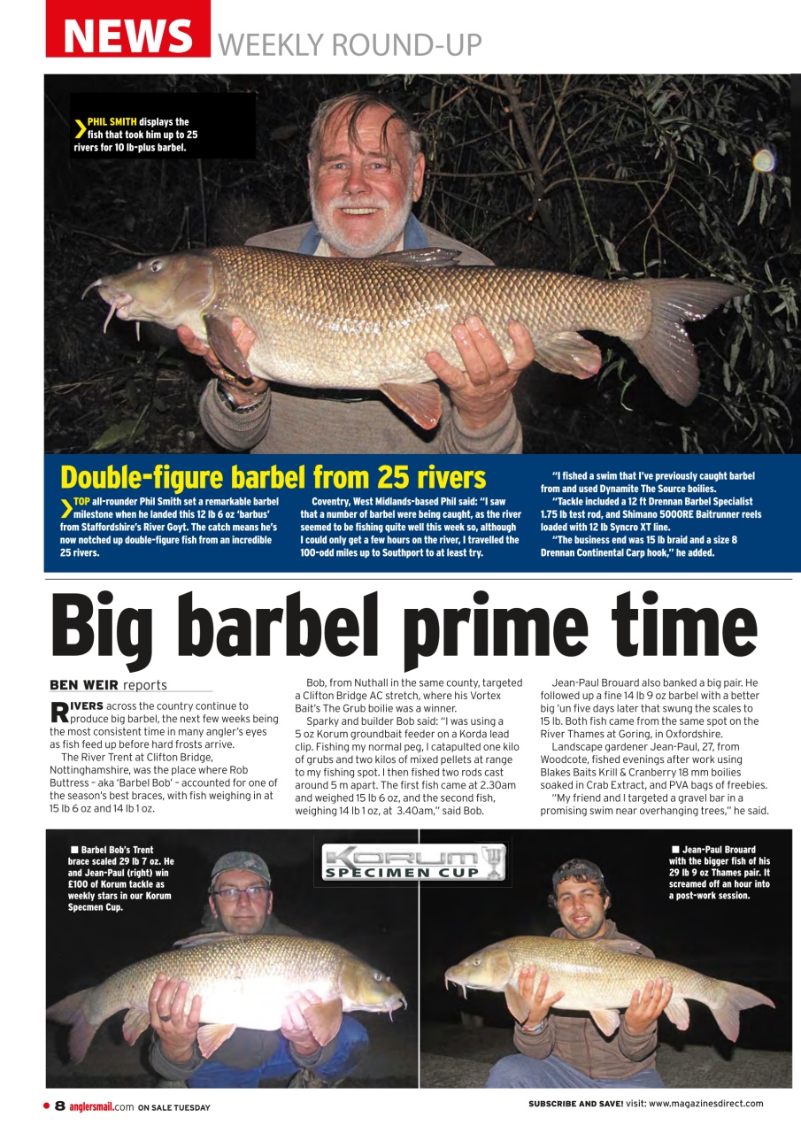 Anglers Mail Preview Pages