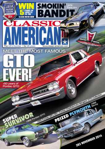 Classic American Magazine issue November 2014