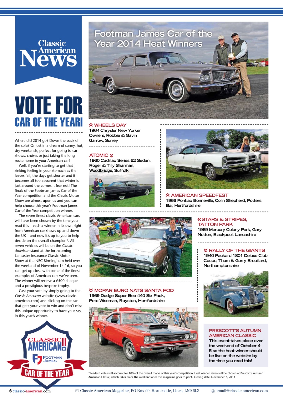 Classic American Magazine Preview Pages