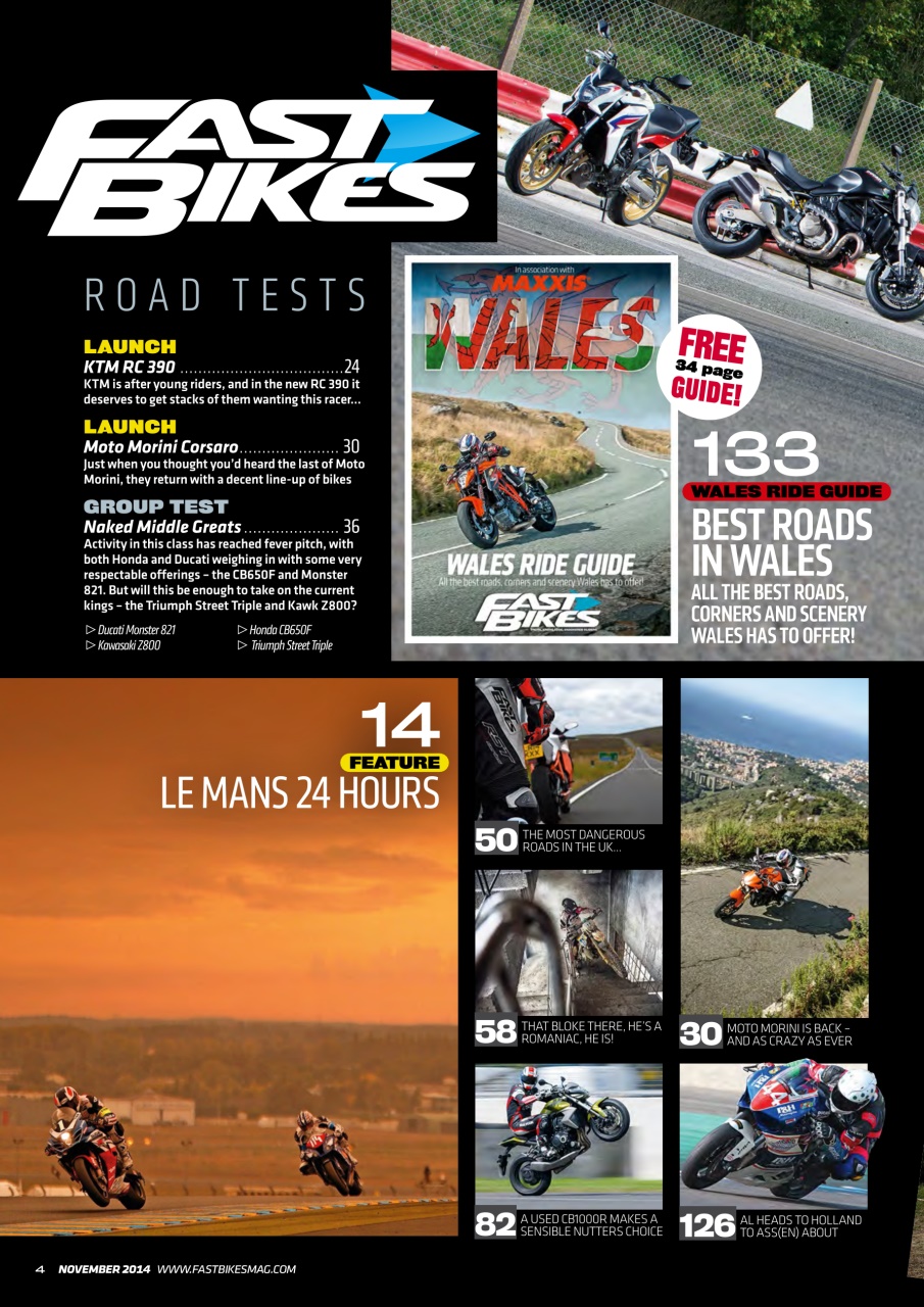 Fast Bikes Preview Pages