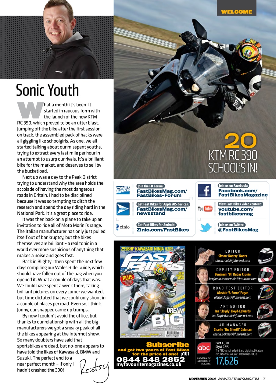 Fast Bikes Preview Pages