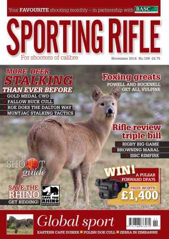 Sporting Rifle issue November 2014