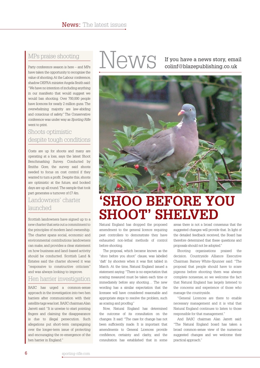Sporting Rifle Preview Pages