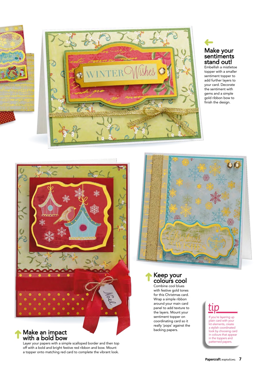 Papercraft Inspirations Preview Pages