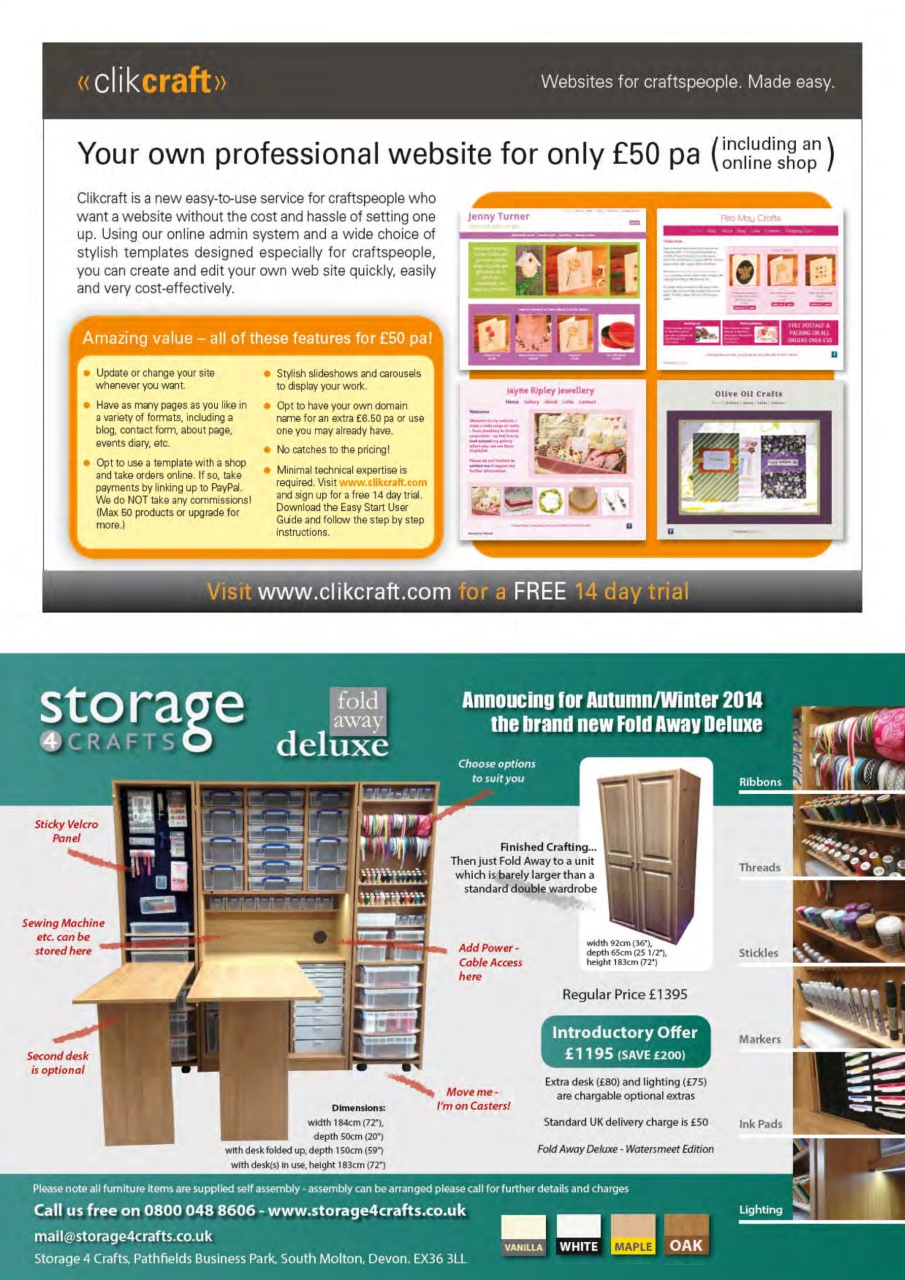 Papercraft Inspirations Preview Pages
