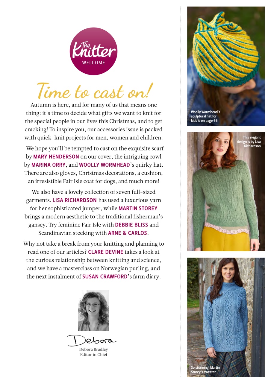 The Knitter Preview Pages