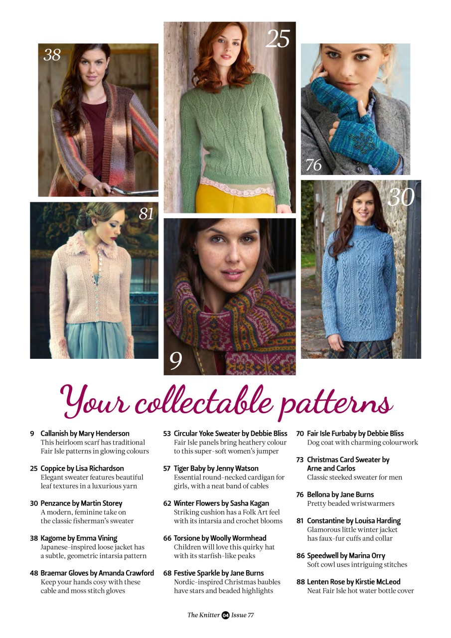 The Knitter Preview Pages