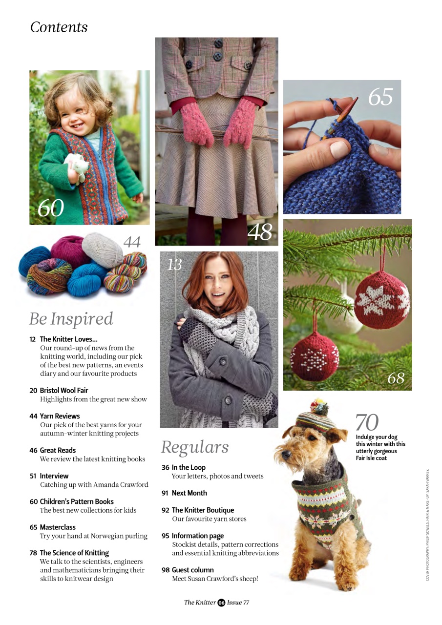 The Knitter Preview Pages