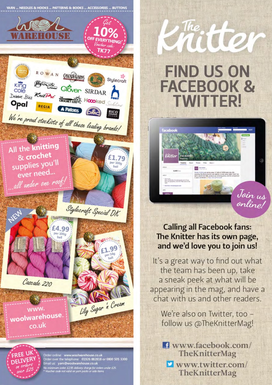 The Knitter Preview Pages