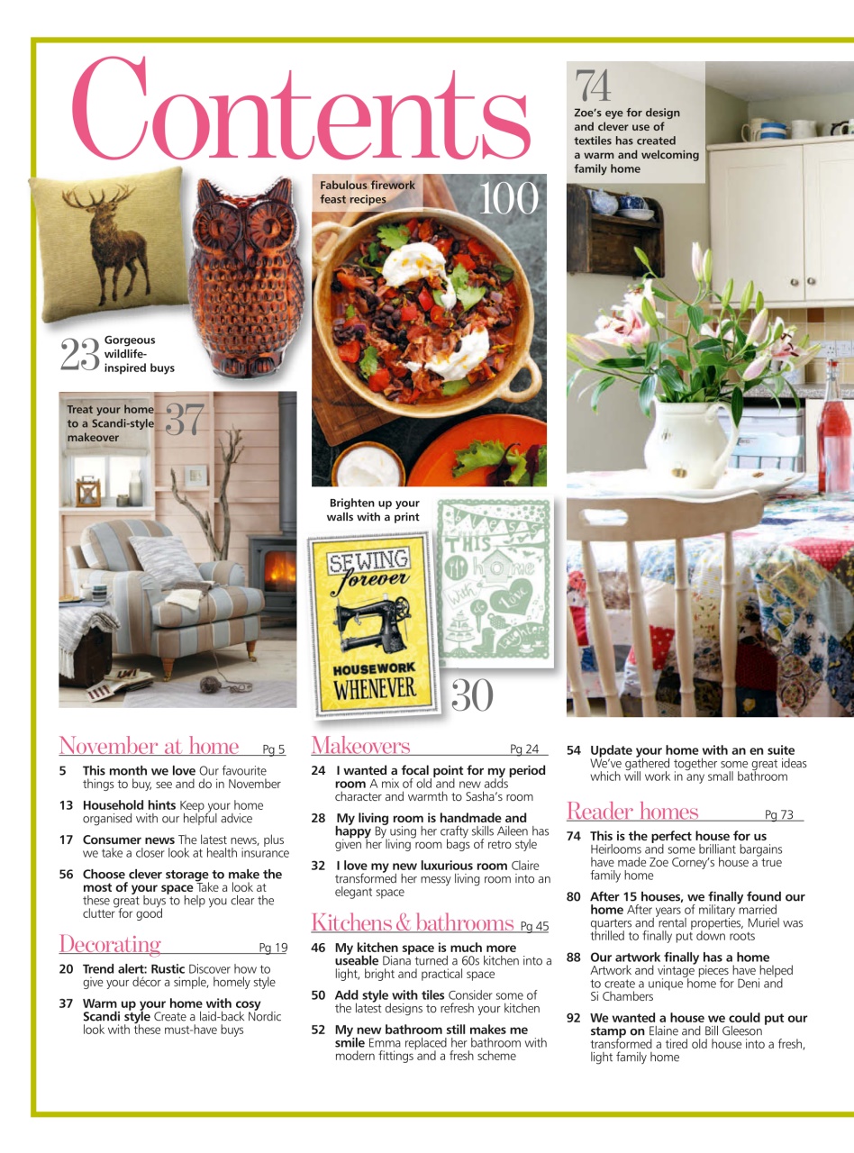 Your Home Magazine Preview Pages