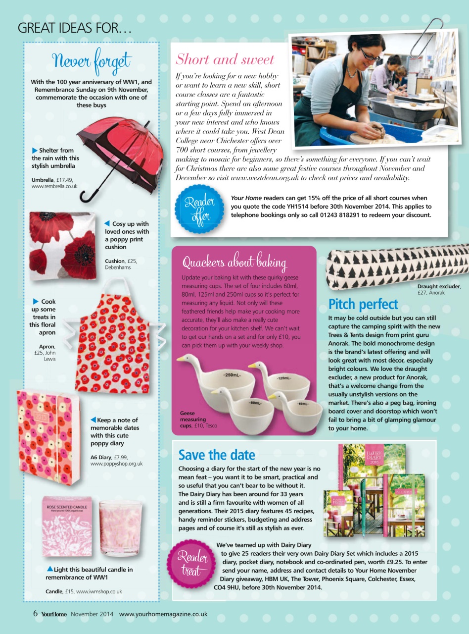 Your Home Magazine Preview Pages