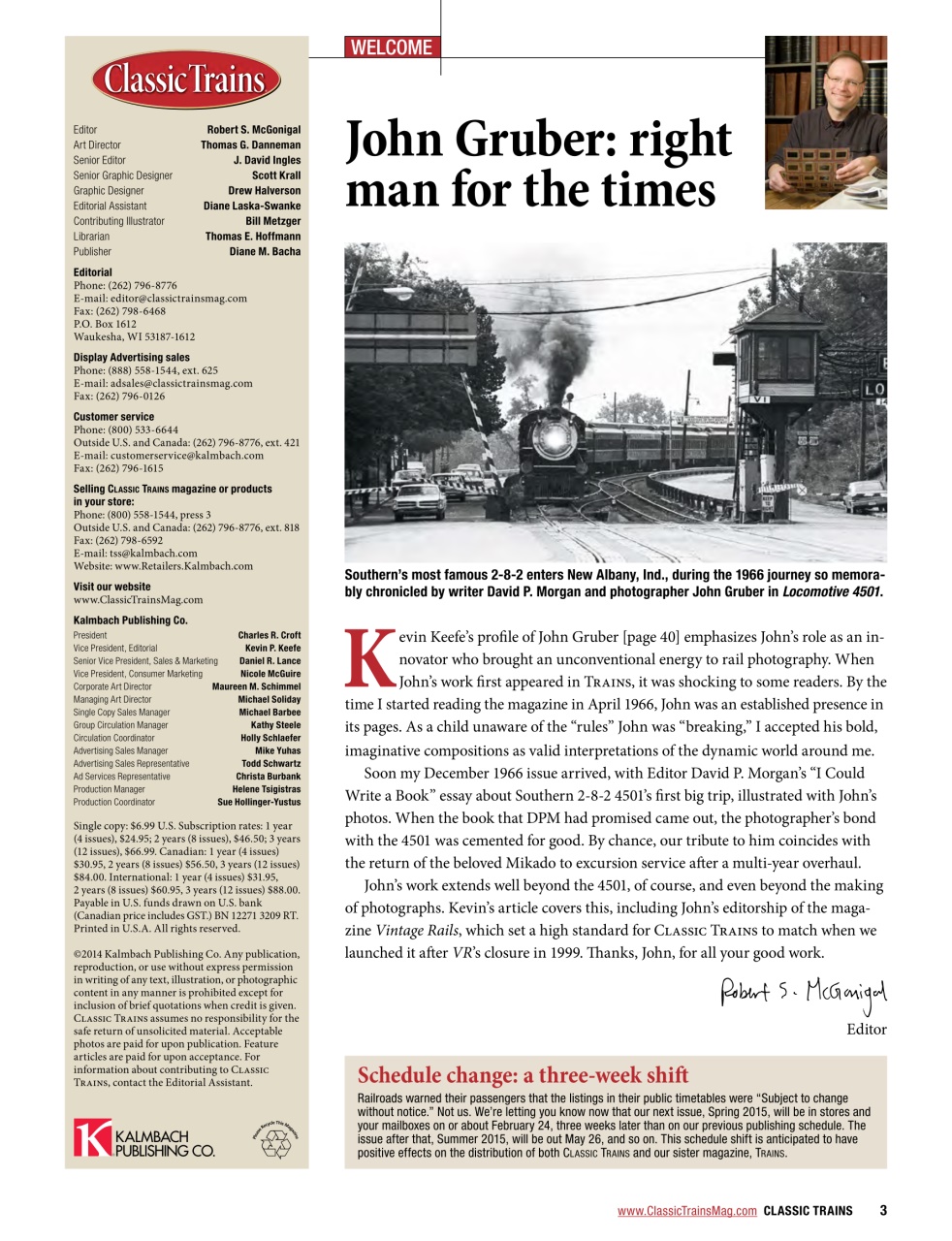 Classic Trains Preview Pages